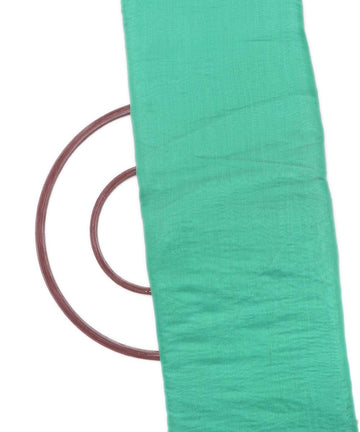 light sea green colour plain chanderi fabric